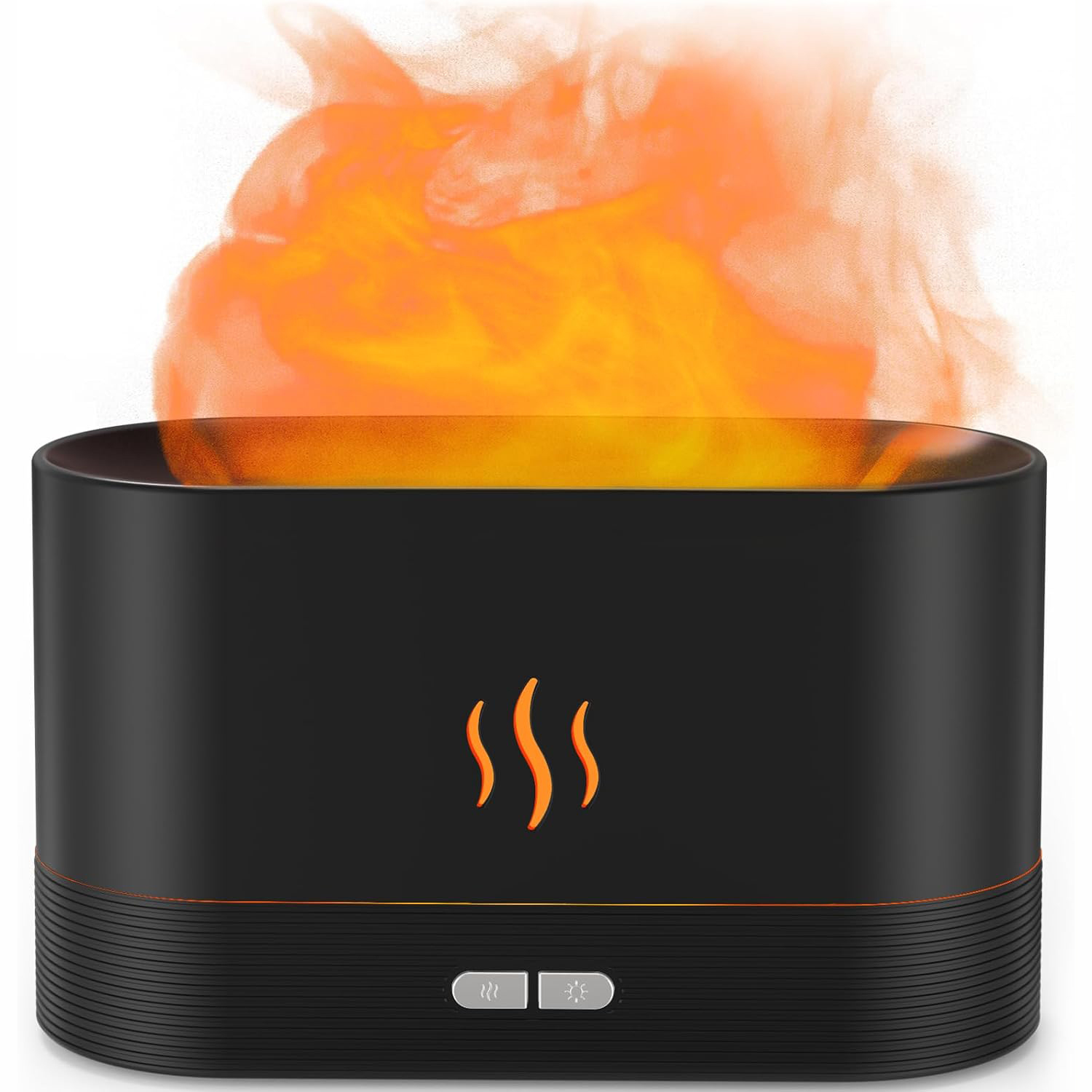 Home Ultrasonic Aroma Diffuser Led Light Essential Oil Perfume Diffuse Flame Essential Oil Diffuseur
