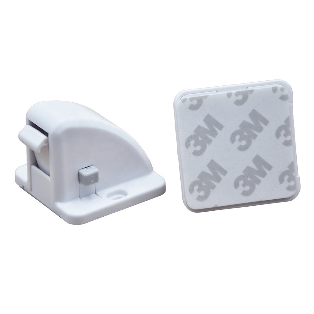 Magnetic Magnet Baby Adhesive Mount Cabinet Drawer Child Safety Lock