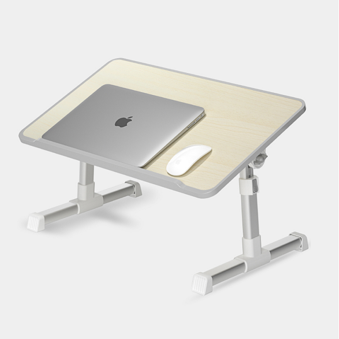 High Quality Foldable Portable Flexible Wood Aluminum Holder Bed Laptop Stand