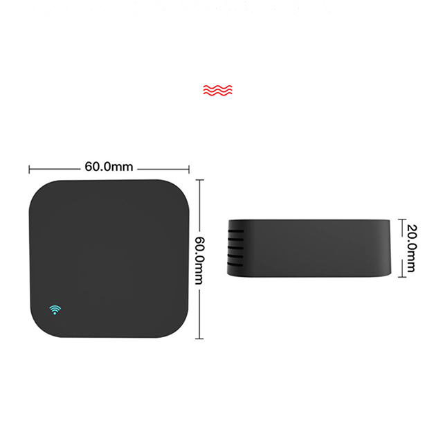 Tuya Smart WiFi IR Remote Control with Temperature & Humidity Sensor with screen