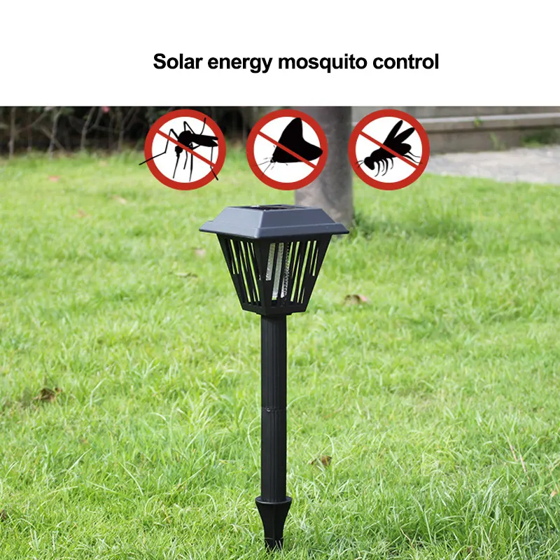 Hot Sale Solar Mosquito Killer Light Outdoor Waterproof Garden Vegetable Insert Floor Lawn Light