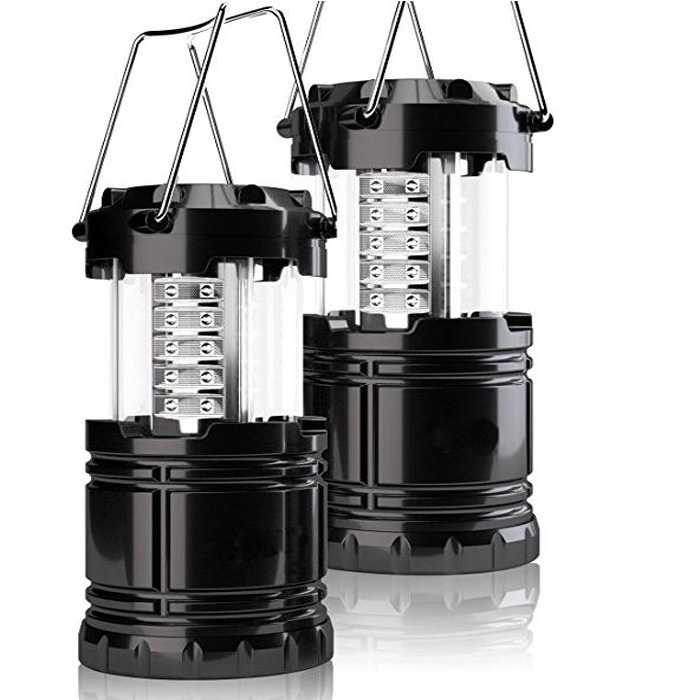 outdoor 30LED 145 lumens super bright hanging portable telescopic led camping lantern flashlights