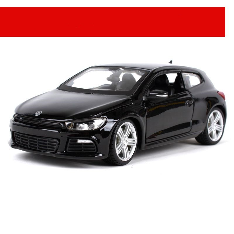 Литая игрушка vw scirocco металлическая модель автомобиля