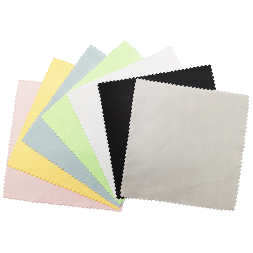 Microfibre Microfiber Customized Sterling Gold Silver Jewellery Cleaning Polishing Cloth For Jewelry With Logo