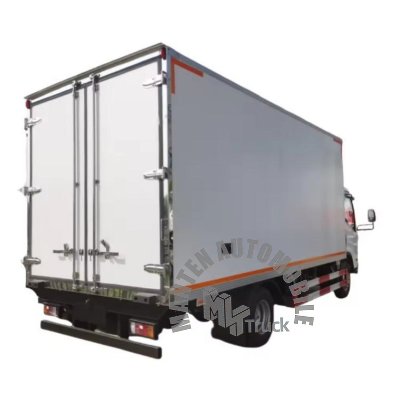 Japan ISUZU High Quality 4x2 10Tons Light Truck New Manual Thermo King Refrigerated Van Rear Camera Diesel 100P Refrigerator