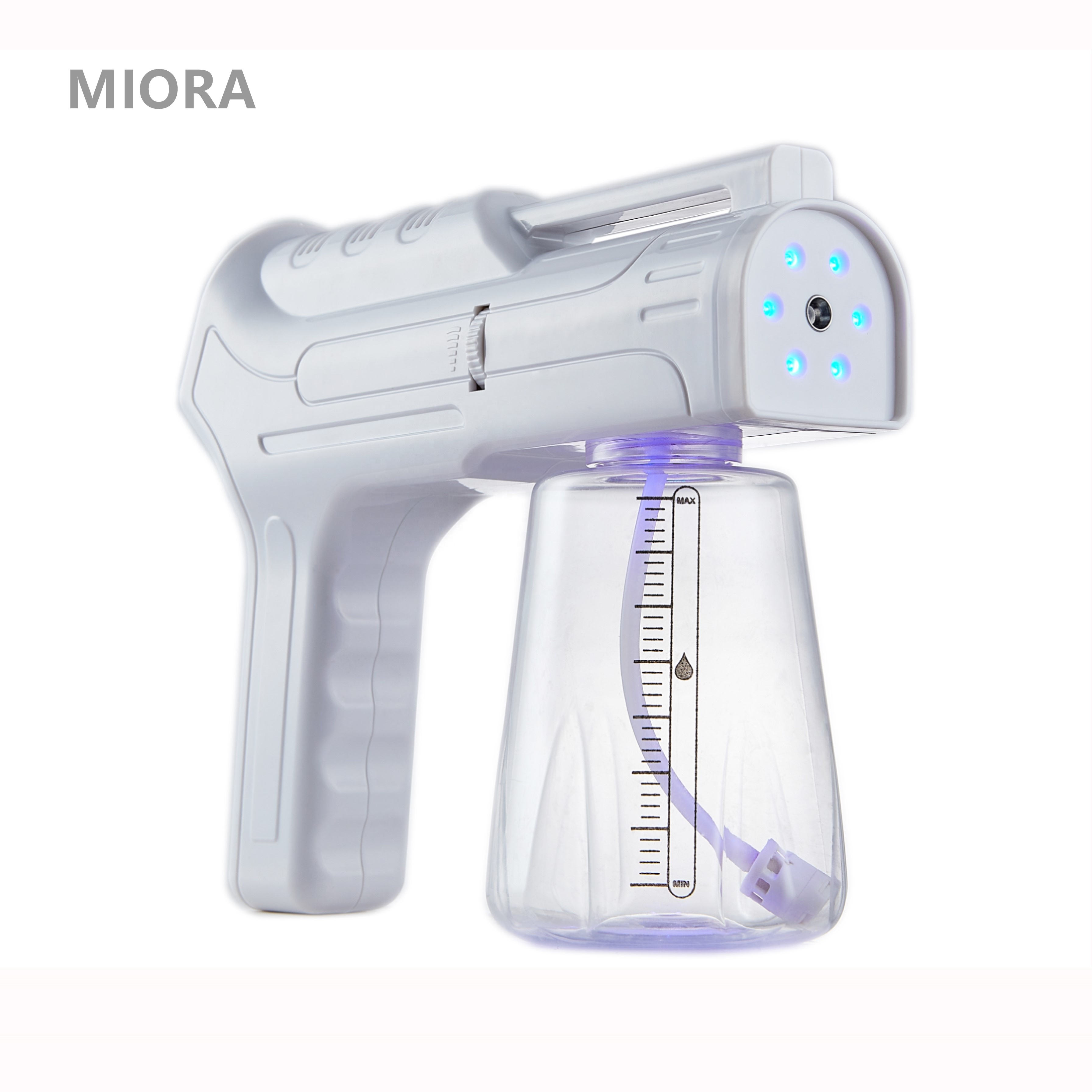 wireless battery disinfection sprayer gun MIORA blue ray nano spray gun