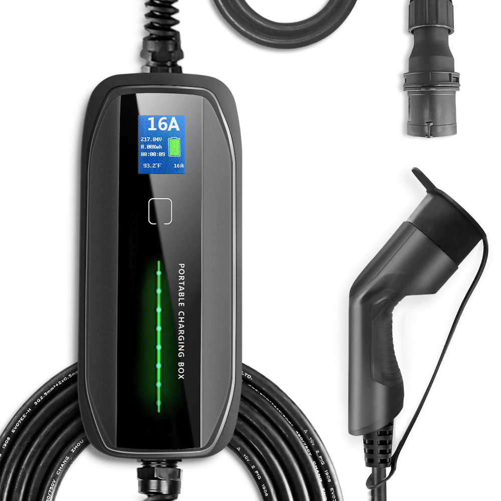 2,2 3,6 кВт режим 3 63 Гц EV зарядный кабель для типа 2 EV