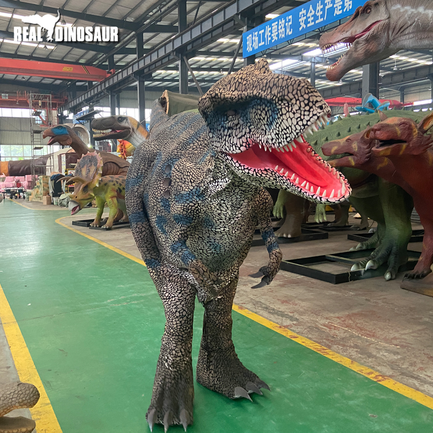 Взрослые Куклы T-Rex скрытые ноги динозавр костюм ходячий костюм динозавра