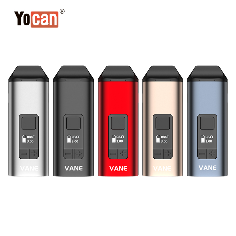 Новейший испаритель сухой травы YOCAN VANE с функцией вибрации