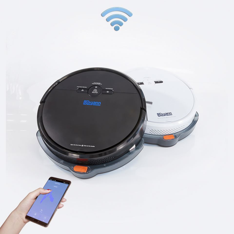 Многофункциональный робот-пылесос с автоматической зарядкой Amazon Alexa и Google Assistant