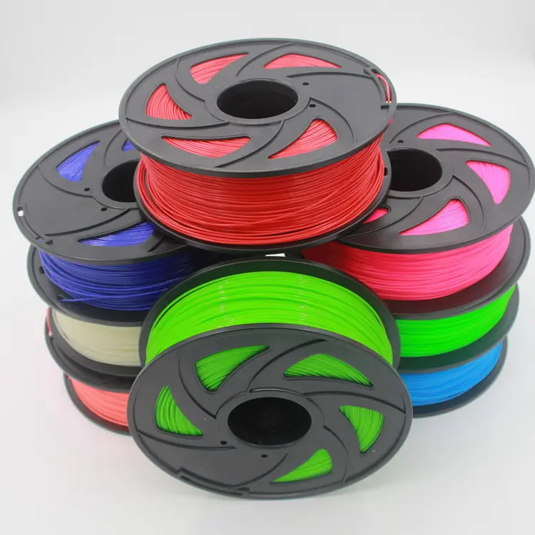 Wholesale Maker Biodegradable Multi Color Smooth Plastic PLA 1.75mm 3D Pen Printer Filament 1kg/Spool