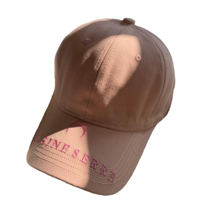 New Moon Letter Embroidered Cloth Peaked Hat Unisex Popular Fashion Colorful Baseball Hat Sports Hat