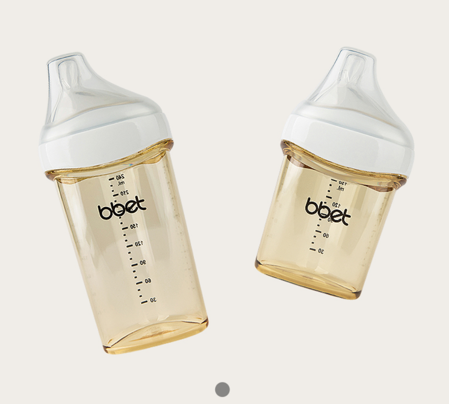 OEM BBET Baby Feeding Bottle PPSU Silicone BPA Free 12months Baby Bottle