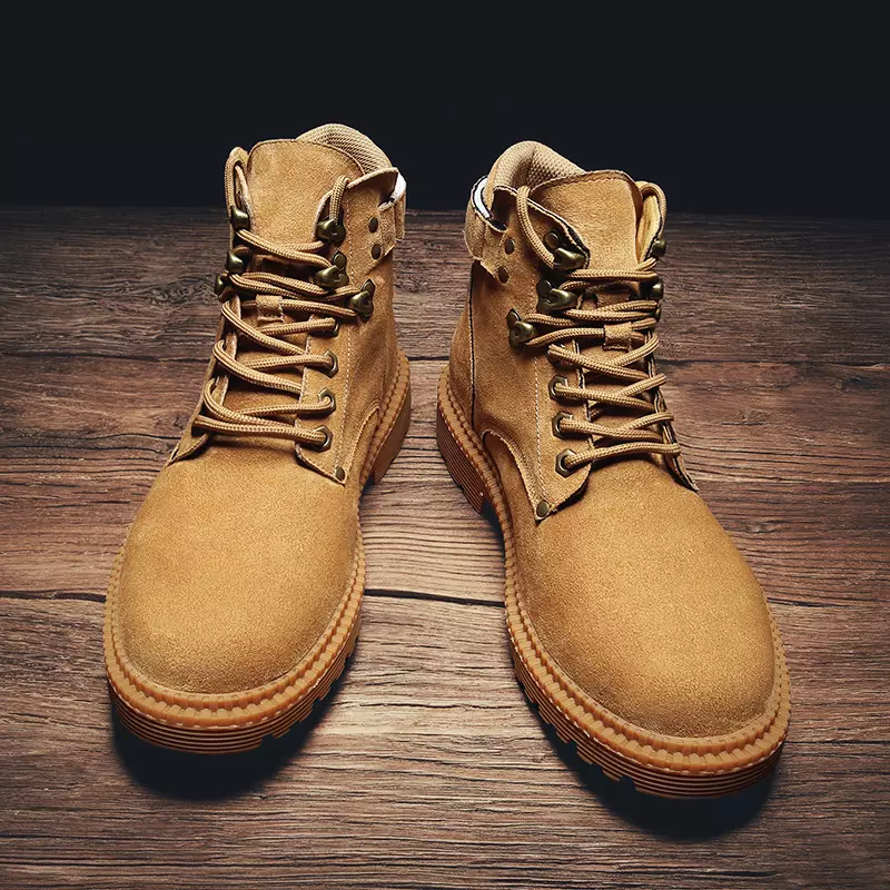 Высокое качество Высокие ботильоны кожа Martens сапоги и ботинки для девочек обувь молодых мужчин