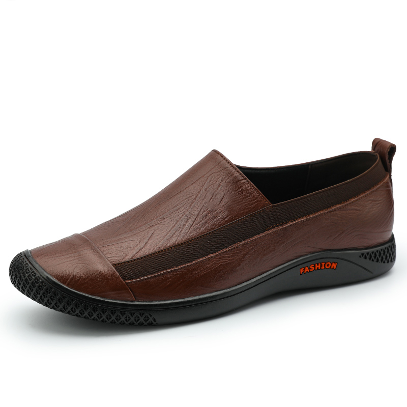 2021 latest high quality working shoes comfortable dress shoes genuine leather driving shoes