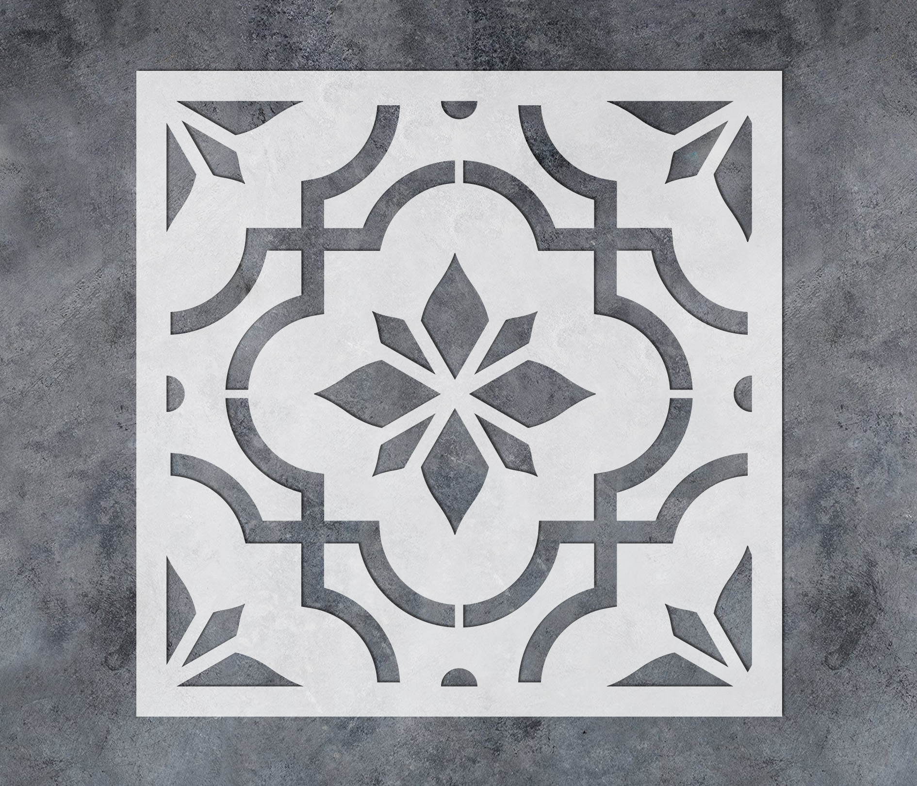 Reusable Tile Stencil, Home Decor Tile Stencils,Decorative DIY Painting Stencil