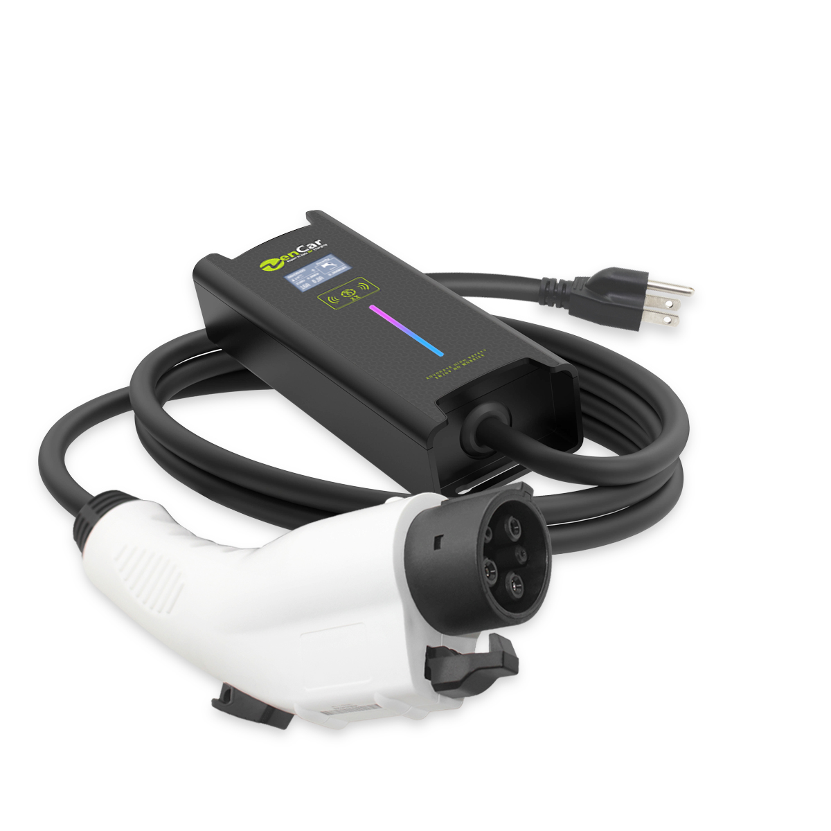 Zencar Type 1 J1772 15 Amp Level 2 Universal Electric Car Charger to Nema 6-15