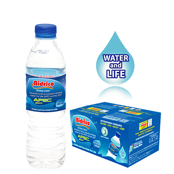 Bidrico Drinking Water In Bottle 500 ml Good Price For Drinking High Quality Made In Viet Nam Supplier