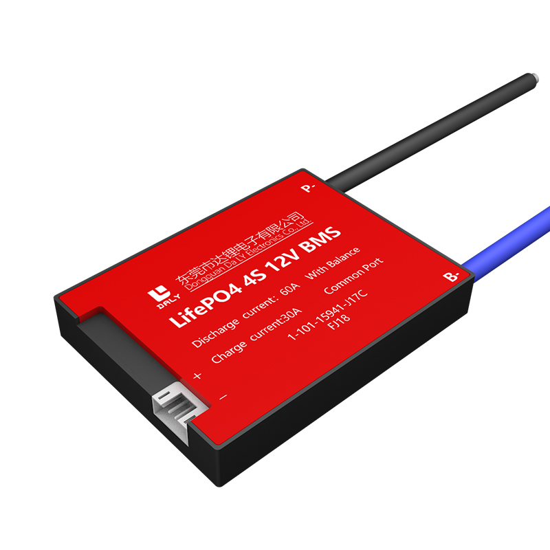 Daly высокое качество 3,2 V LiFePO4 4S BMS 12V 60A общий порт с балансировкой водонепроницаемый для солнечного электронного велосипеда