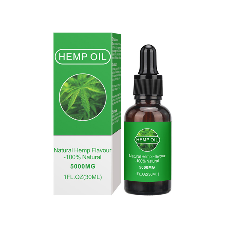 Private Label 100% All Natural Pure Organic Vegan 5000Mg Hemp Seed Extract Pain Relief Relaxation Hemp Seed Cbd Oil