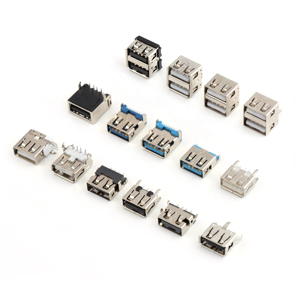 Высота 3,0 Pcb Usb тип A 3,0 гнездовой разъем
