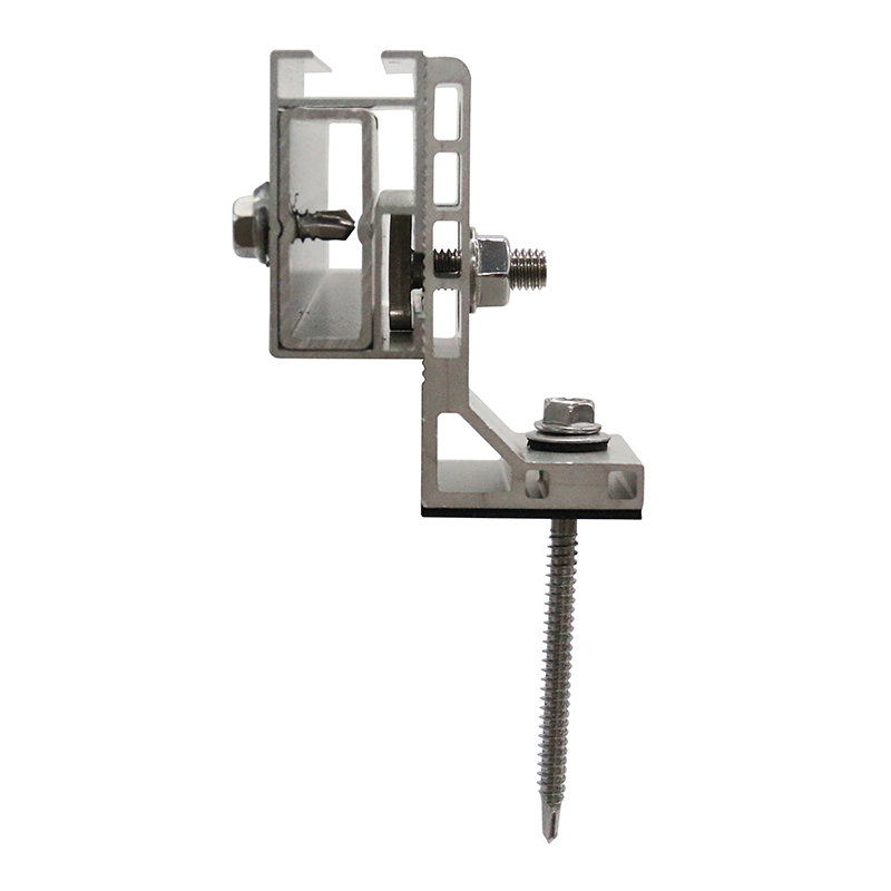 2021 Hot sale Good price Original factory production Aluminum Sliver/Black Hollow/L feet for Solar roof mounting system