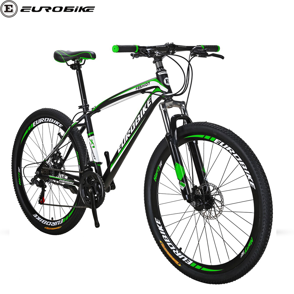 Дешевый горный велосипед Eurobike X1, 26 дюймов, 27,5 дюйма, 29er, 21 скорость, горный велосипед со стальной рамой, велосипед в наличии