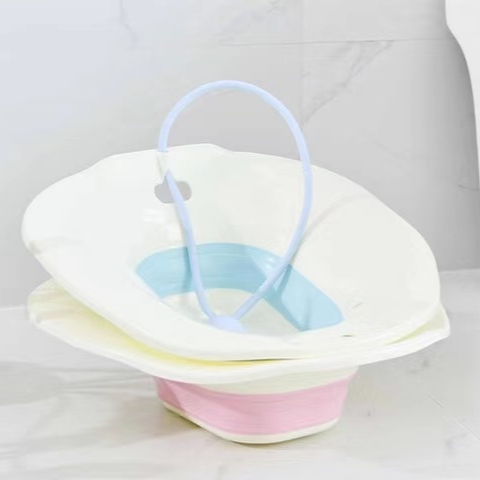 FULI Women Yoni Steam Seat for Toilet Sit Bath Tub for Vaginal Steaming and Soaking | Postpartum and Hemorrhoids Care