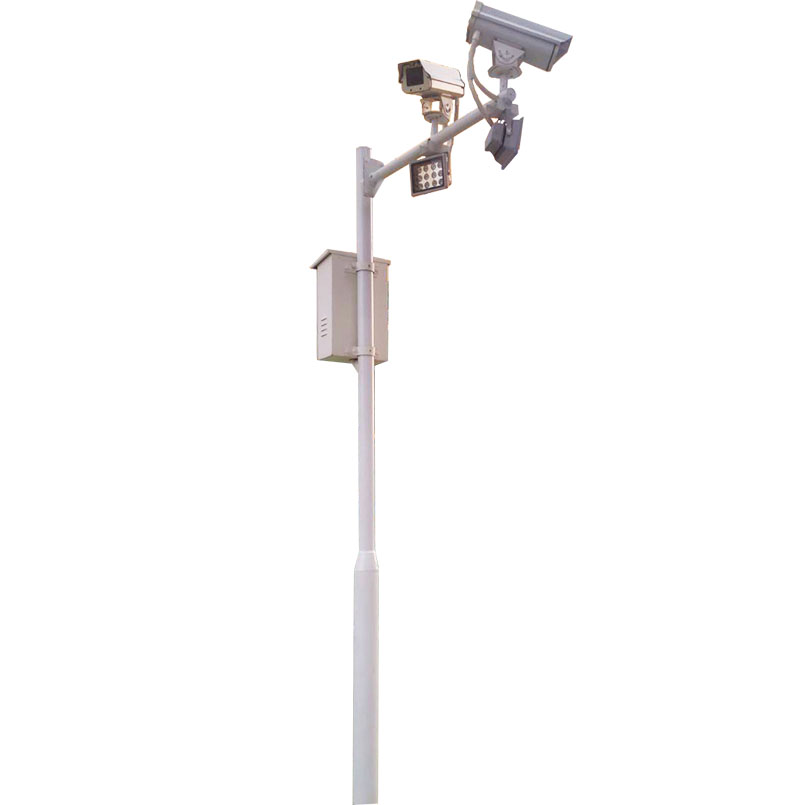 Камеры видеонаблюдения полюс низкая цена оцинкованной стали cctv полюса круглая восьмиугольная