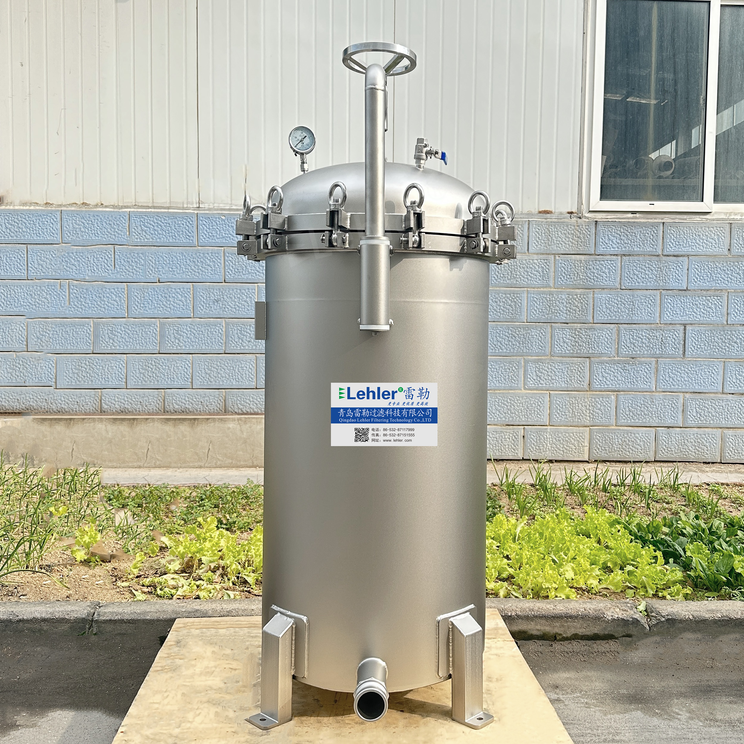 Chemical And Phar Maceu Tical Industry Solid Liquid Separation Filter Housing