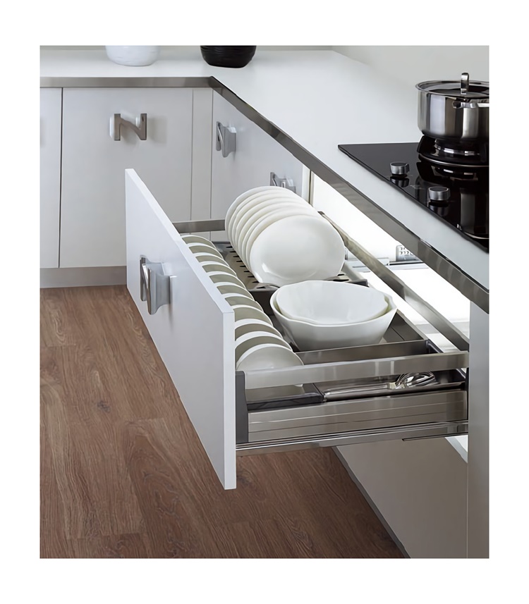 T3016002 Многофункциональные кухонные выдвижные корзины кухонные ящики для хранения