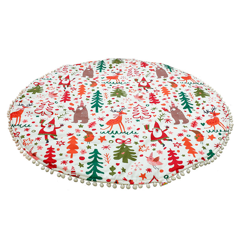 46"X 46" Multiple Usage Digital Print Rug Unisex Play Mat for Toddlers and Kids Playtime