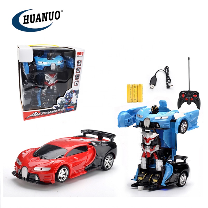 Масштаб 1:18 игрушечный трансформатор автомобиль с дистанционным управлением трансформация автомобиль игрушка с подсветкой