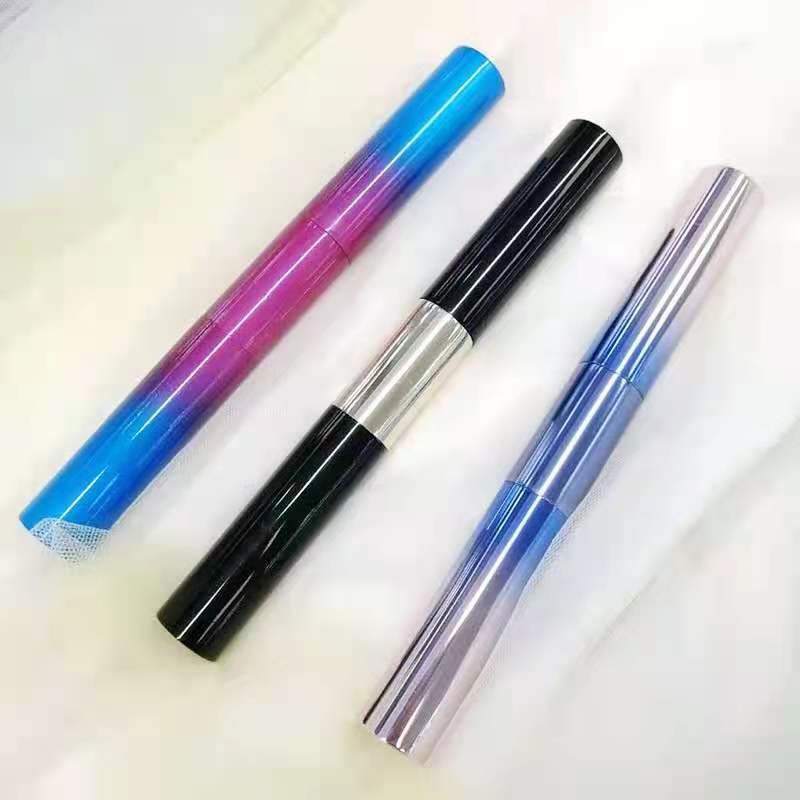 8ml Double ended mascara and eyeliner 4ml each side plastic tubes Cosmetic Packaging