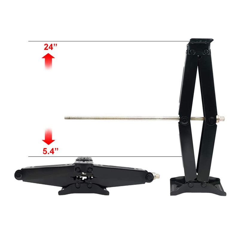 Factory top sales SUV Trailer Leveling and Stabilizer Heavy Duty Steel Scissor Car Jack