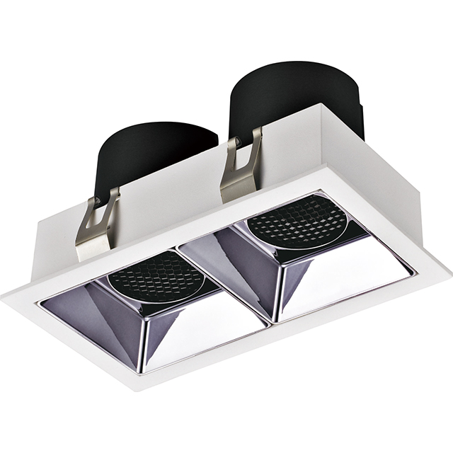 Оптовая продажа в Китае алюминиевая сетка downlight Встраиваемая потолочная сетка светодиодная решетка прожектора