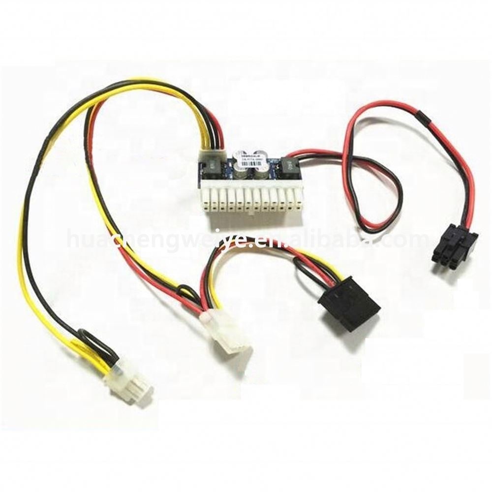 Компьютерная шина PCI-E 6pin ввода d c-ATX-160W 24pin модуль питания Пико БП мини ITX высокого d c-блок питания ATX Блок питания модуль для GPU добычи полезных ископаемых