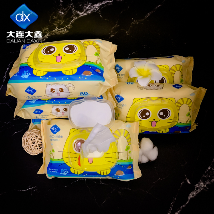 Custom Logo Baby Tender Diaper Wipe Case Customized Baby Wipes