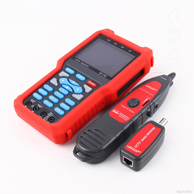 NOYAFA NF-706 CCTV Pro монитор тестер CVBS & Аналоговые CCTV тестер