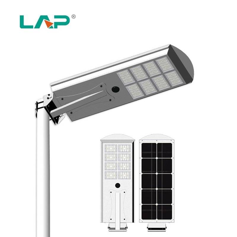 LAP Высокая яркость smd cctv камера ip65 Водонепроницаемый, 40 Вт, 50 Вт, ручная сборка all in one Солнечный светодиодный уличный свет