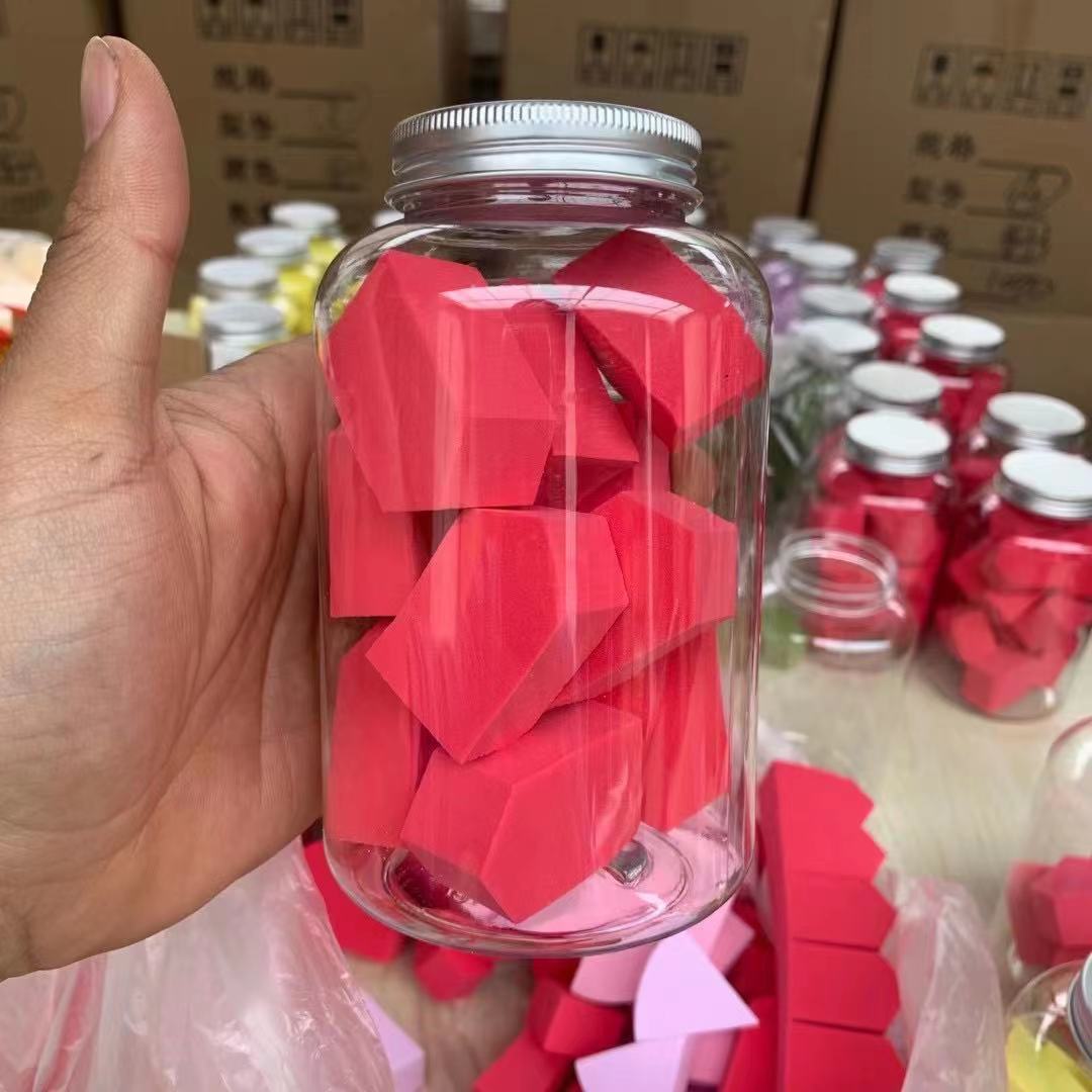Custom Packaging 12 Pcs Eco Friendly Beauty Tools Makeup Egg Cosmetic Puff