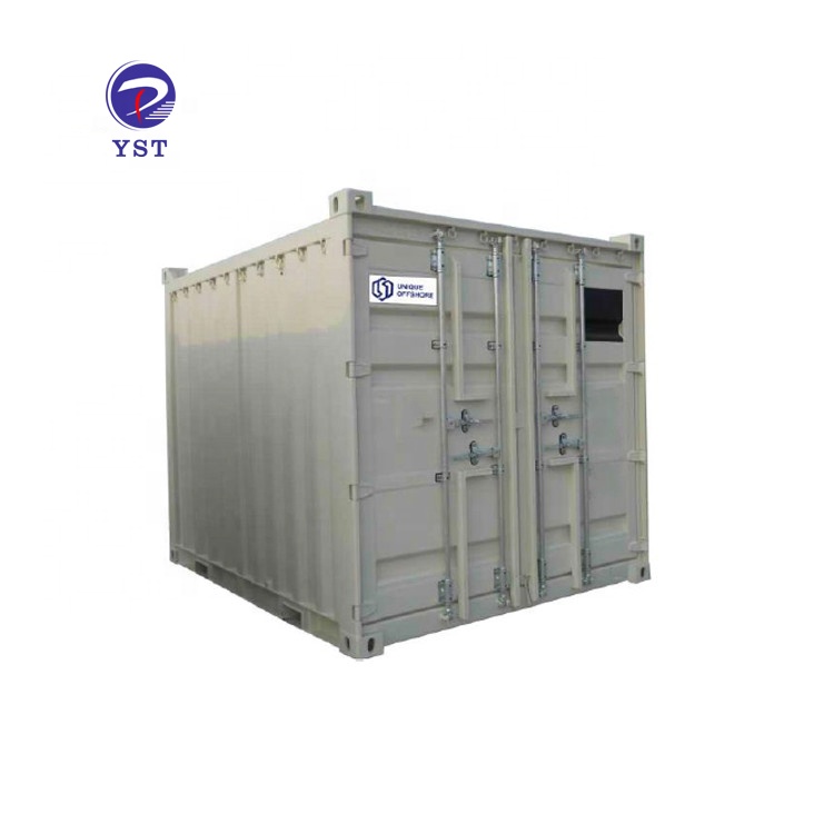 Hard top steel cover 20ft open top dry offshore shipping container