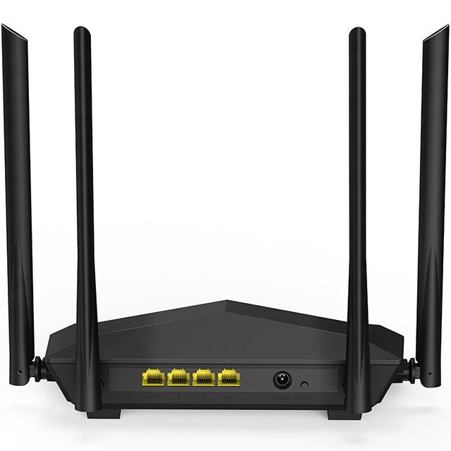 Tenda AC6 2,4G/5,0 ГГц Смарт двухдиапазонный 1200 Мбит/с беспроводной маршрутизатор приложение дистанционное управление английский интерфейс WIFI маршрутизатор