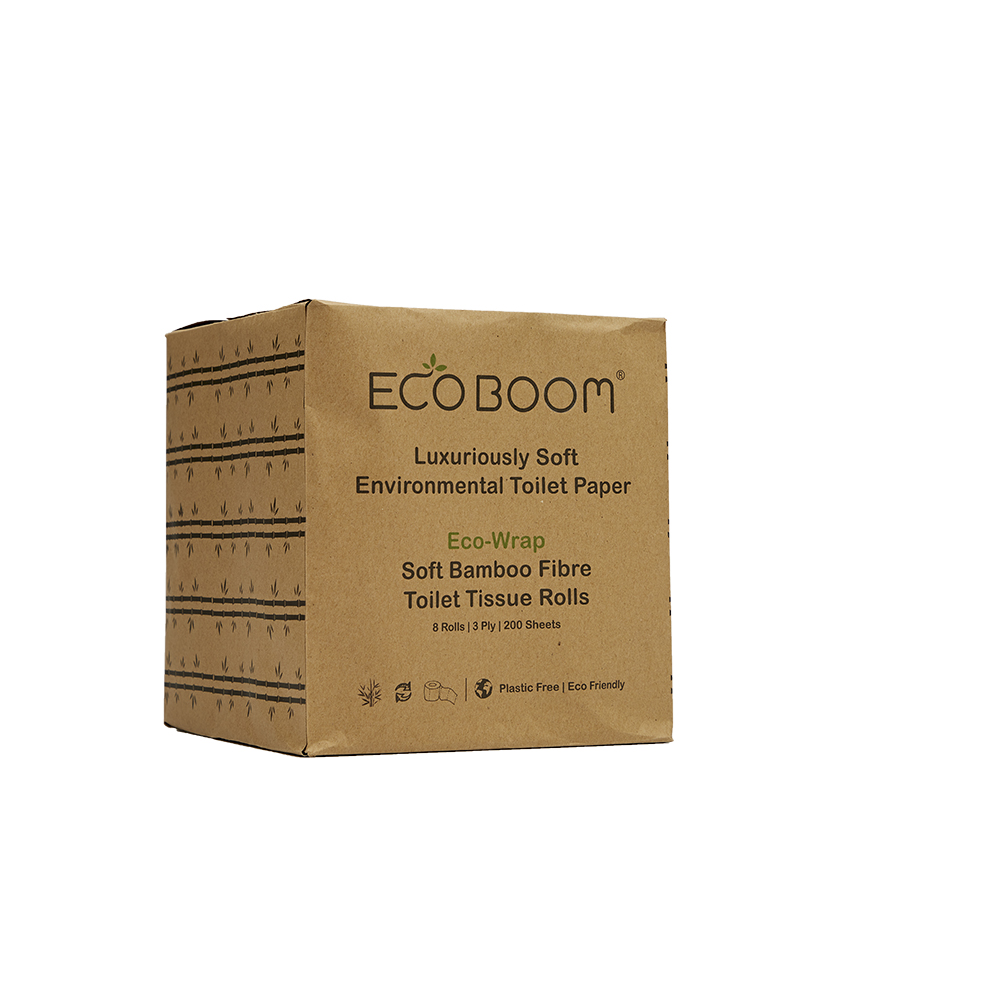Free sample eco-friendly 3-ply pulls wholesale fold softly bamboo toilet tissue paper for bathroom