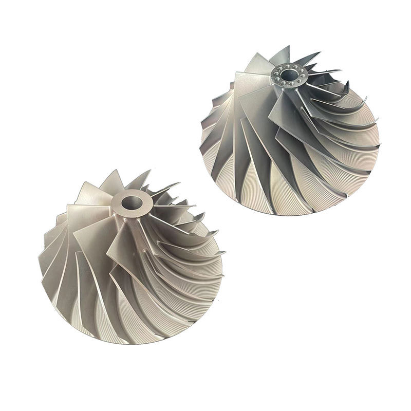 OEM High Precision Titanium Alloy Inconel Vacuum Casting Custom Engine Turbine Wheel impeller with High Temperature Resistance