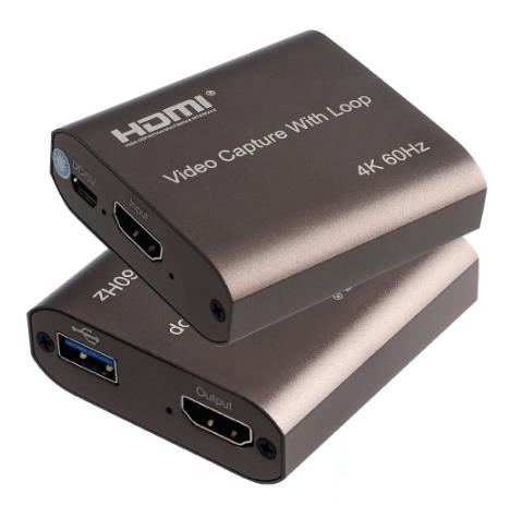 4K 60 Гц HD MI Карта видеозахвата ТВ петля 1080P игра запись пластина прямые трансляции коробка USB 2,0 3,0 Grabber для PS4 камера