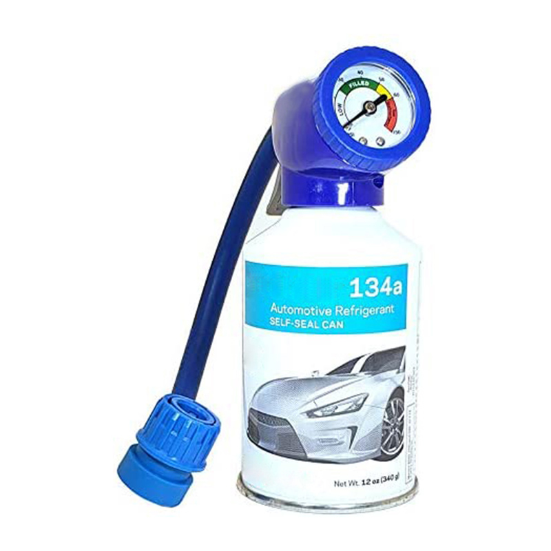 R134a Auto Ac Manifold Gauge Set With 500psi 150cm High Pressure Hose And Quick Fit