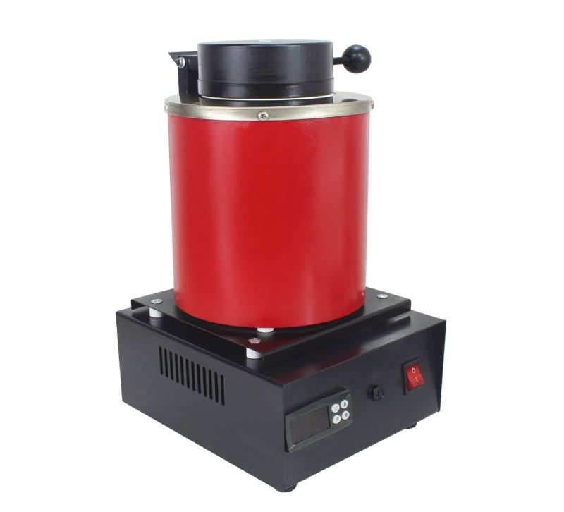 Small Electric Kiln Copper Scrap Melting Machine 200Kg Furnace Aluminium Rotary Industry Supplier For Nitriding