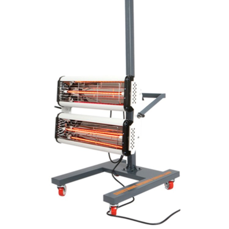 shortwave infrared curing lamp paint dryer for car