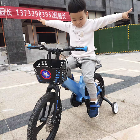 Fashionable children sports bike 14 16 inch Magnesium alloy integrated kids bikes